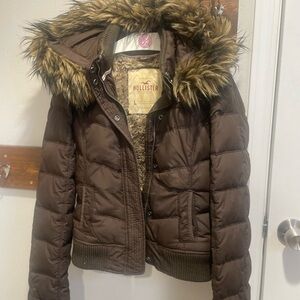 Y2K Hollister down puffer coat